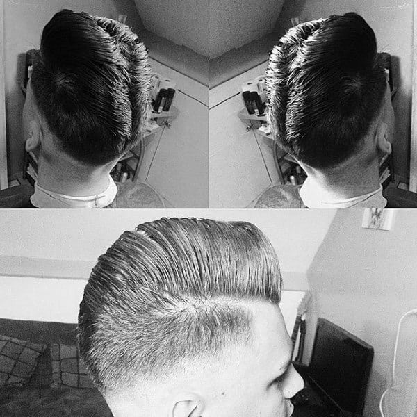 Sophisticated Mens Ducktail Haircuts