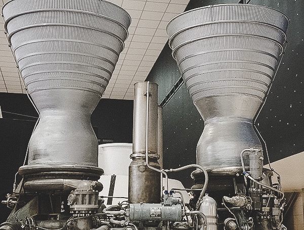Space Shuttle Engine Thruster Wings Over The Rockies Museum