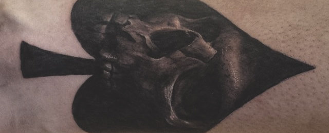 Spade Tattoo Designs For Men