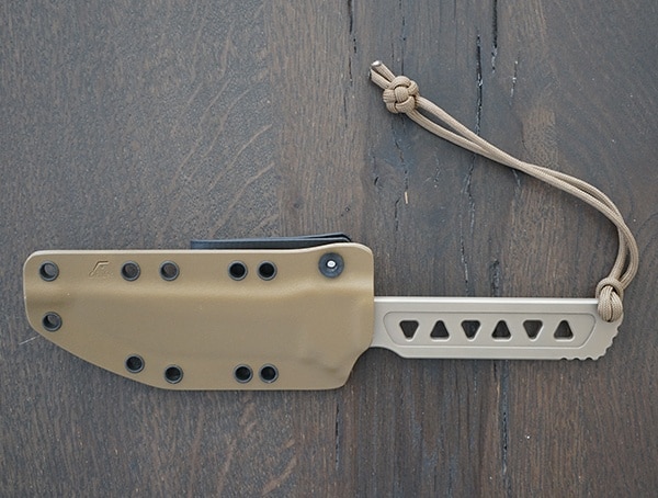 Spartan Blades Formido Fixed Blade Knife With Kydex Sheath Front