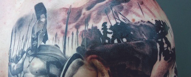 Spartan Tattoo Designs For Men