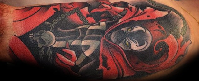 Spawn Tattoo Designs For Men
