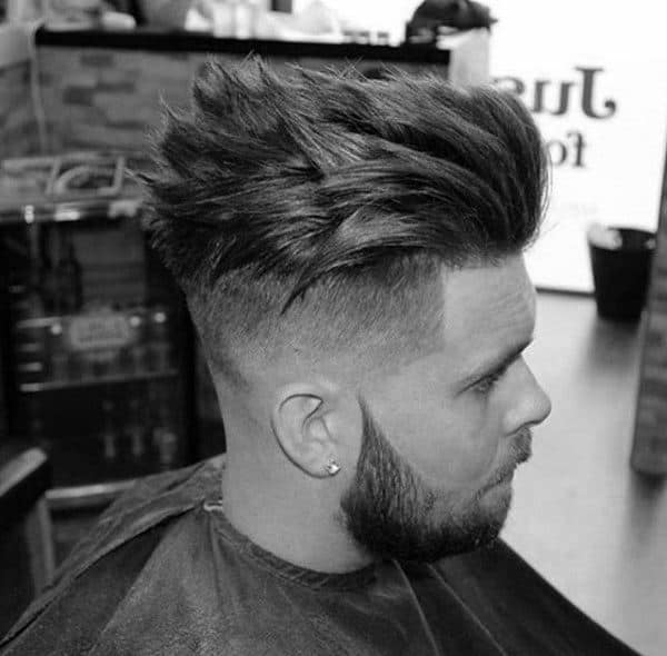 Spiky Medium Hairstyles For Men With Thin Hair