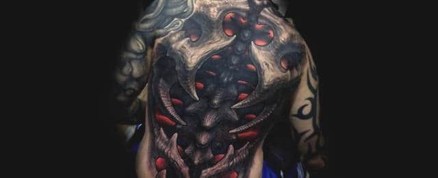 Spine Tattoos For Men