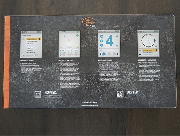 Sportdog Brand 1 5 Gps Plus E Collar Package Highlights Back