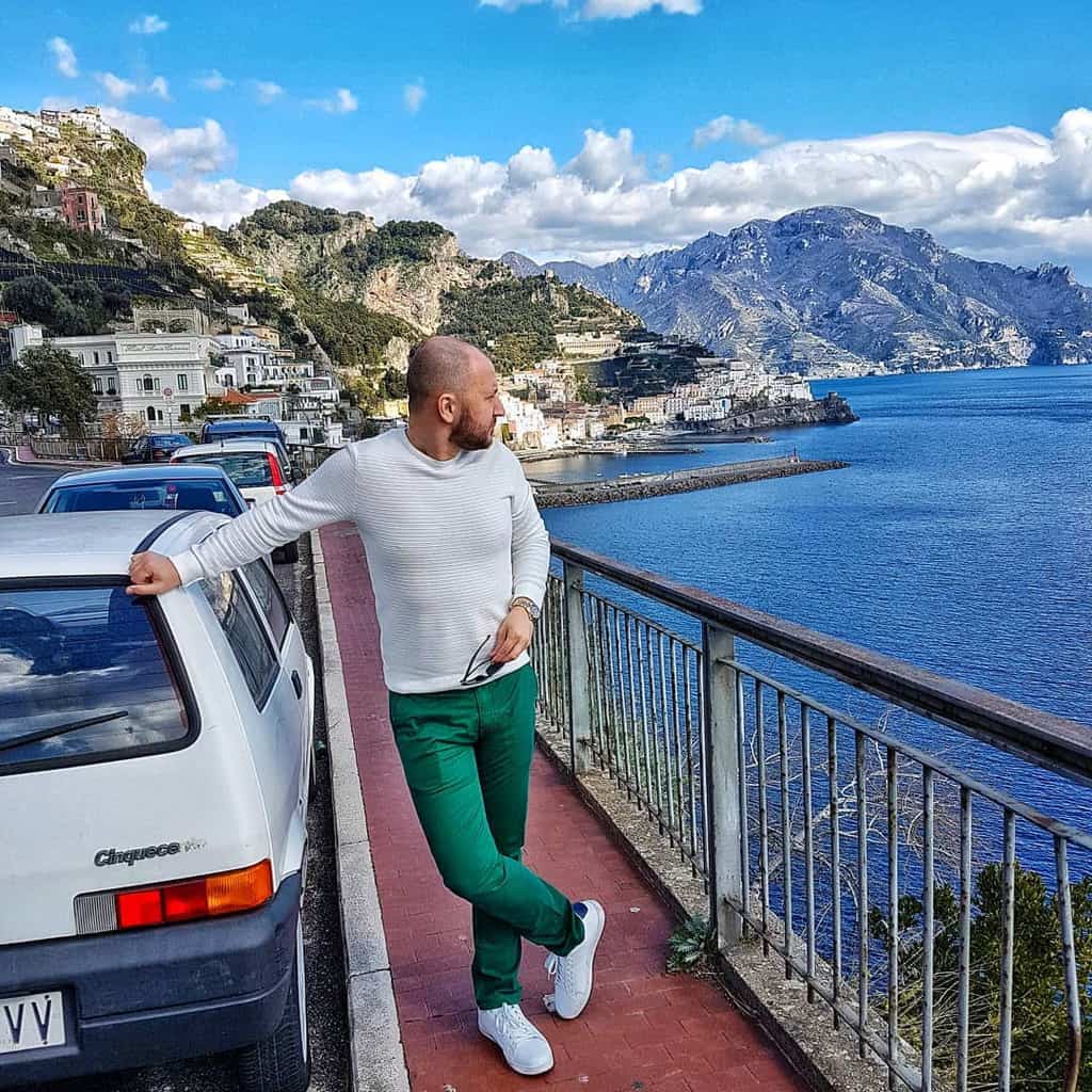 Spring Casual Suit Green Pants Outfit