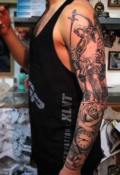 St Michael Tattoo Meaning For Men