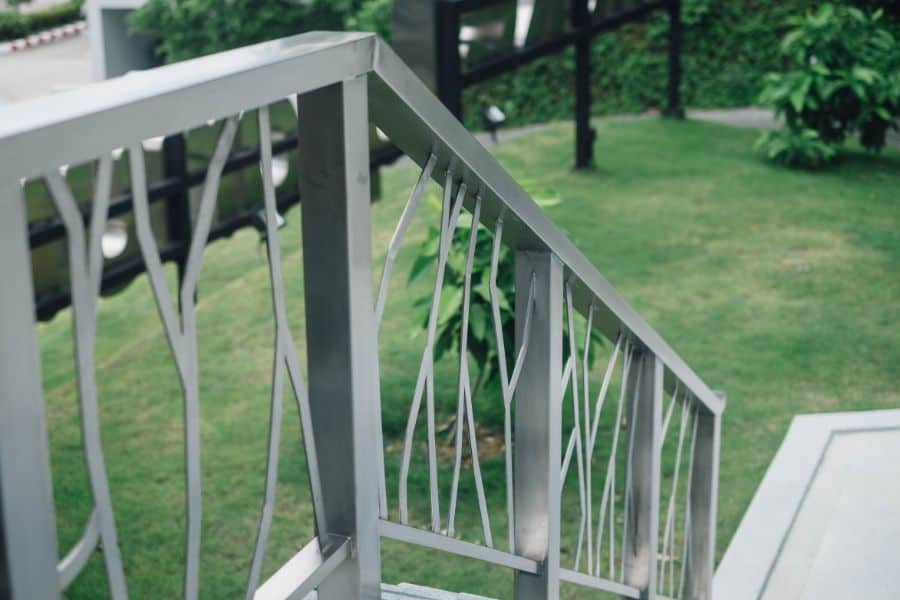 stainless steel column porch railing Ideas 