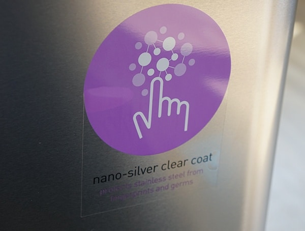 Stainless Steel Nano Silver Clear Coat For Fingerprints