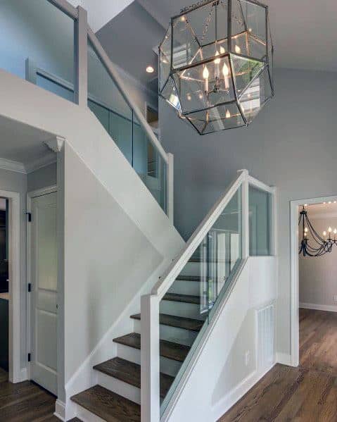 stair railing home designs