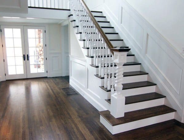 large foyer with staircase 