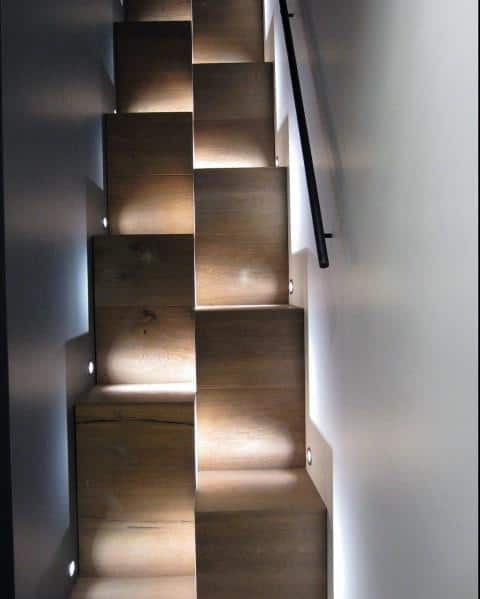 alternating wall sconces