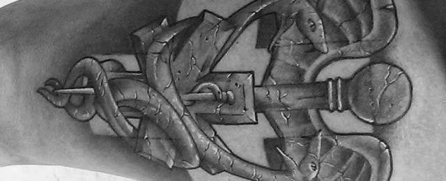 Star Of Life Tattoo Designs For Men