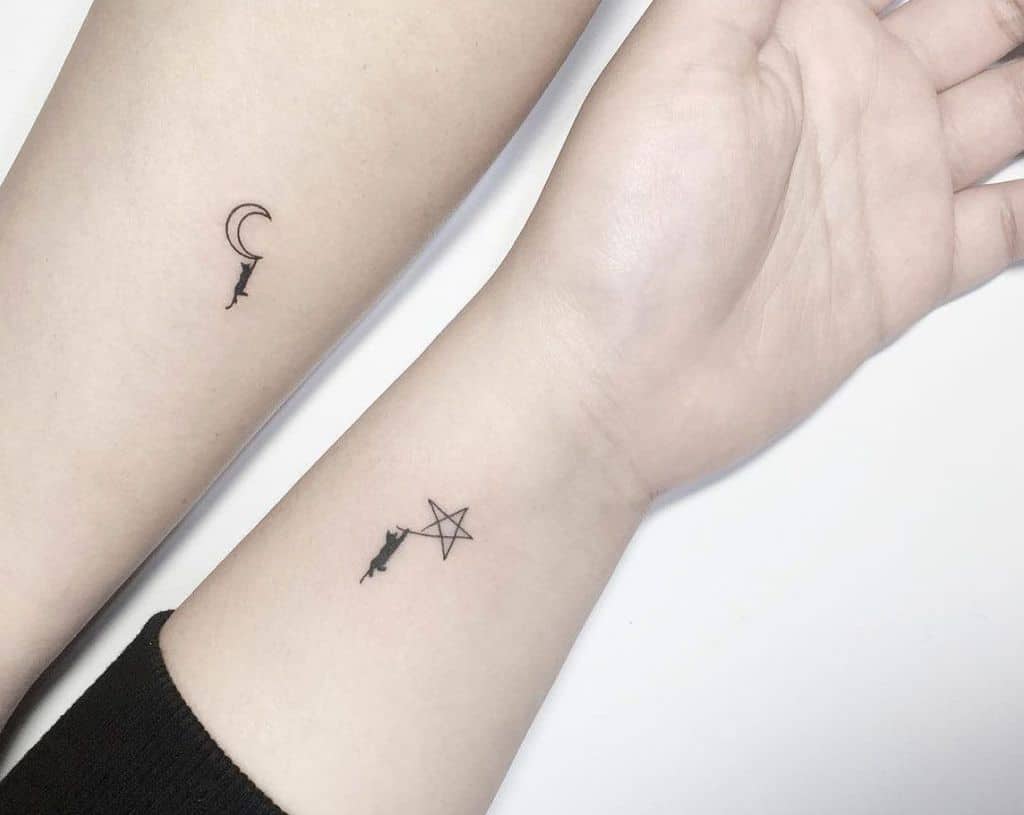 Star Symbol Friendship Tattoo
