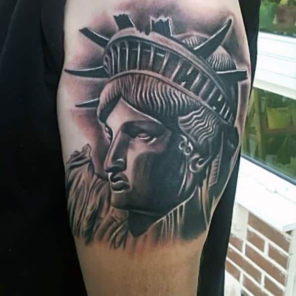 Statue Of Liberty Tattoo Ideas For Men