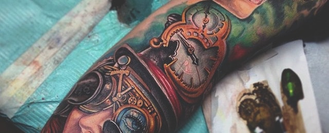 Steampunk Tattoo Designs For Men