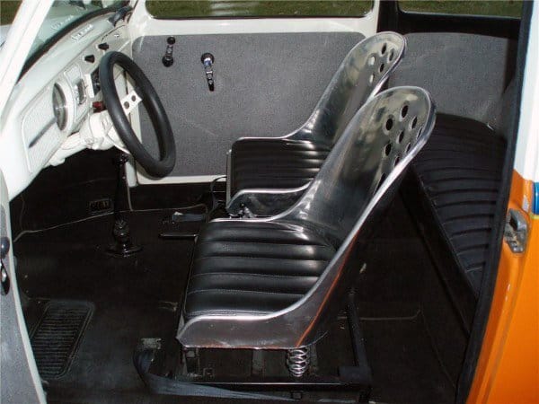 Steel And Black Leather Seats Rat Rod Interiors