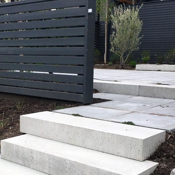 tired concrete steps