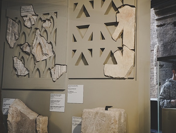 Stone Pattern Architecture Details Colosseum