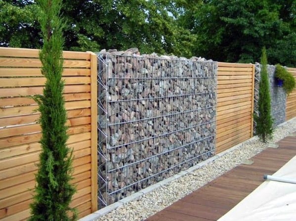 gabion box accent 