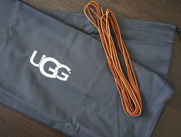 Storage Bag With Spare Laces Ugg Avalanche Butte Boot