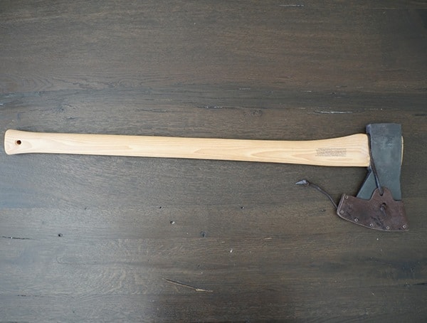 Straight Handled Axe Hults Bruk American Felling Back