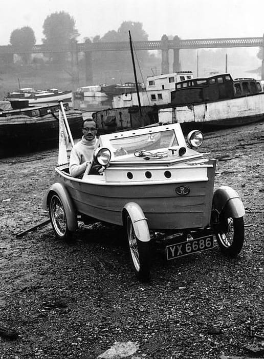 Strange Boat Car