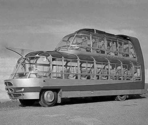 Strange Double Decker Bus Design