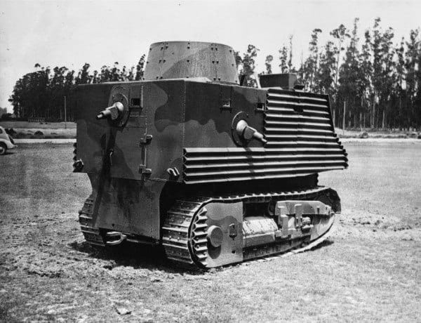 Strange Military Tank Automobile