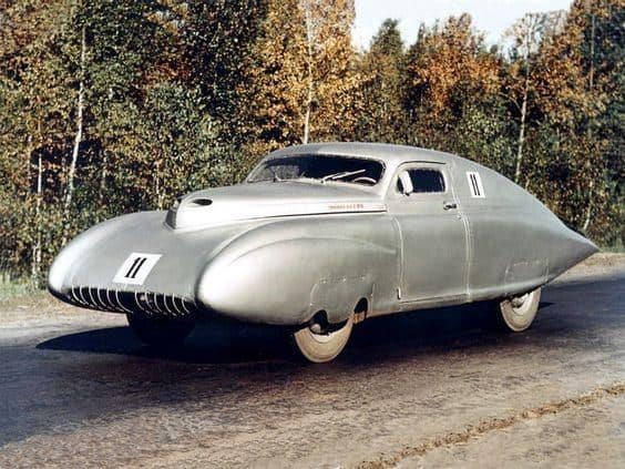 Strange Sports Car Coupe