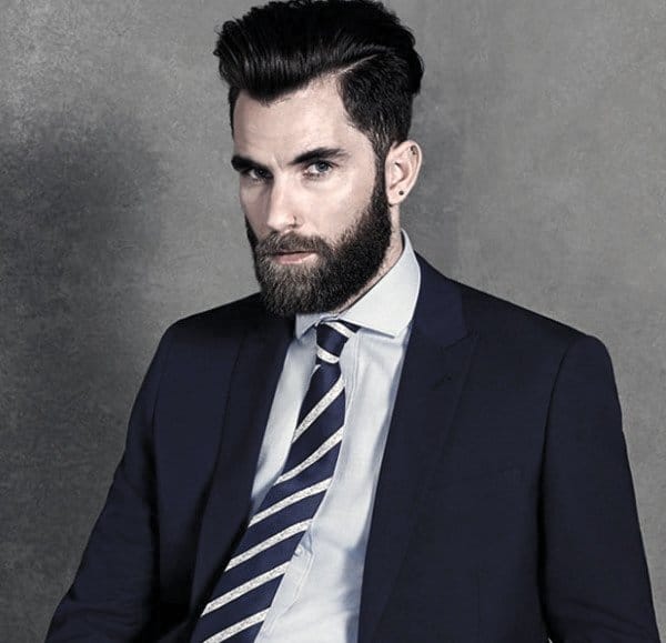 Striped Tie Guys Fashion Ideas Navy Blue Suit Styles