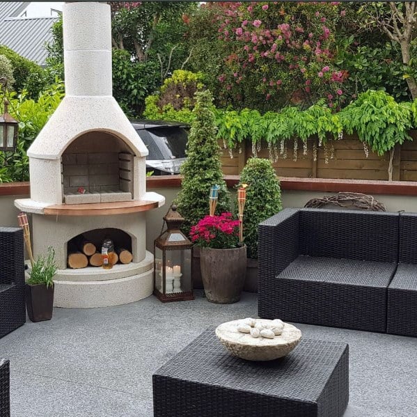 prefab fireplace oven