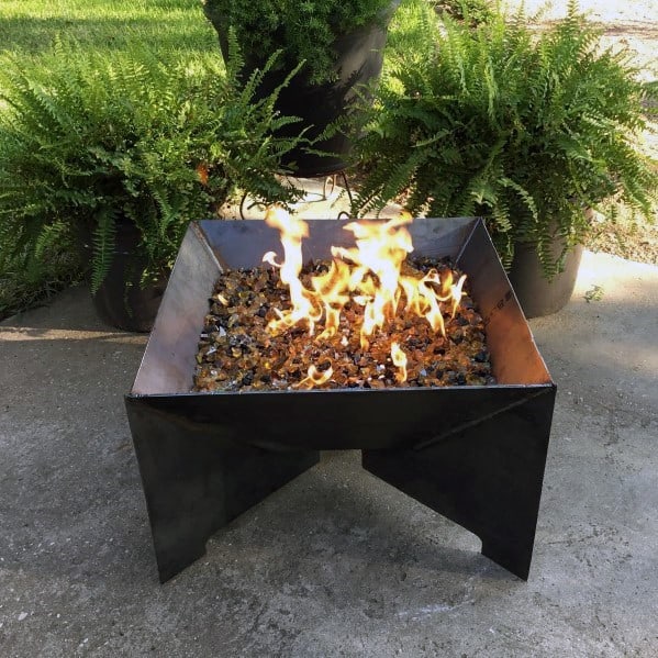 Stunning Backyard Steel Fire Pit Designs