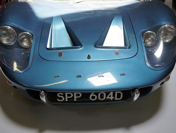 Stunning Vintage Ford With Dual Vents On Hood