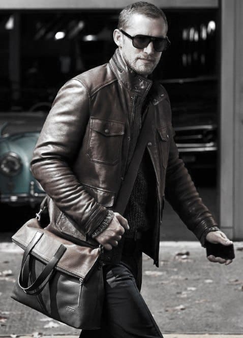 Style Male Looks How To Wear A Leather Jacket Leather Jacket Outfits