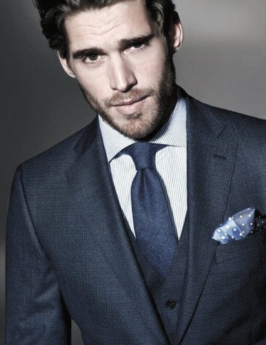 Style Mens Navy Blue Suit Fashion Ideas