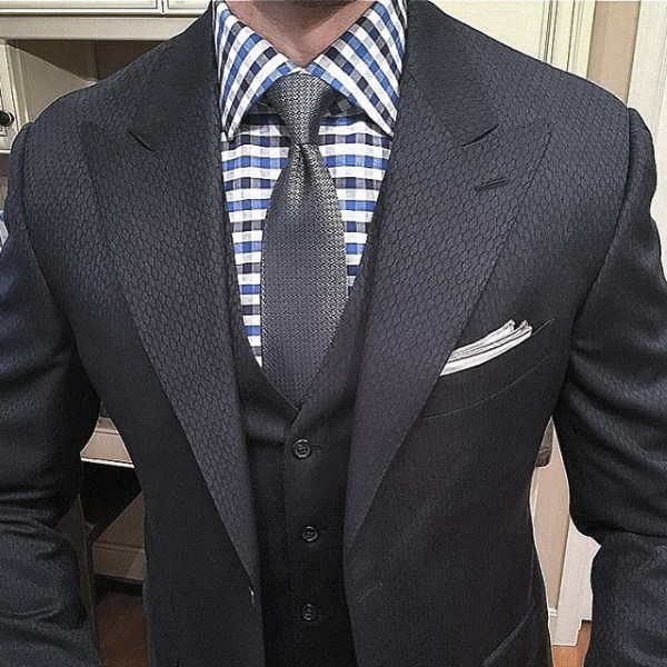 Style Navy Blue Suit Looks Guys