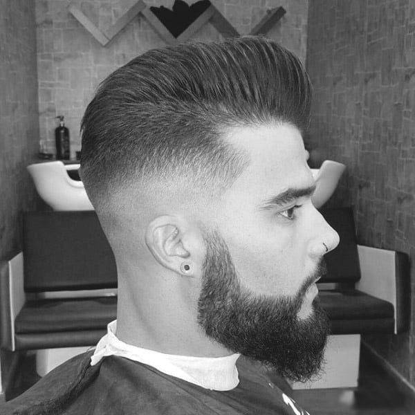 Stylish Long Haircuts For Men With Beards