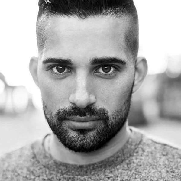 Stylish Male Short Hair And Beard Styles