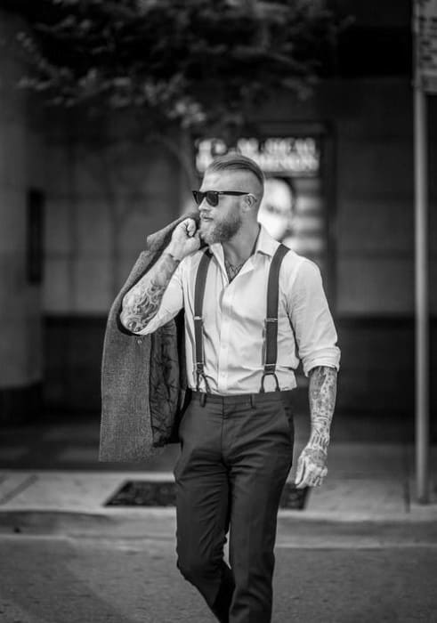 Stylish Slicked Back Undercut Hair For Men