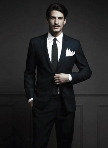 Suave Navy Blue Suit Style Inspiration For Businessmen