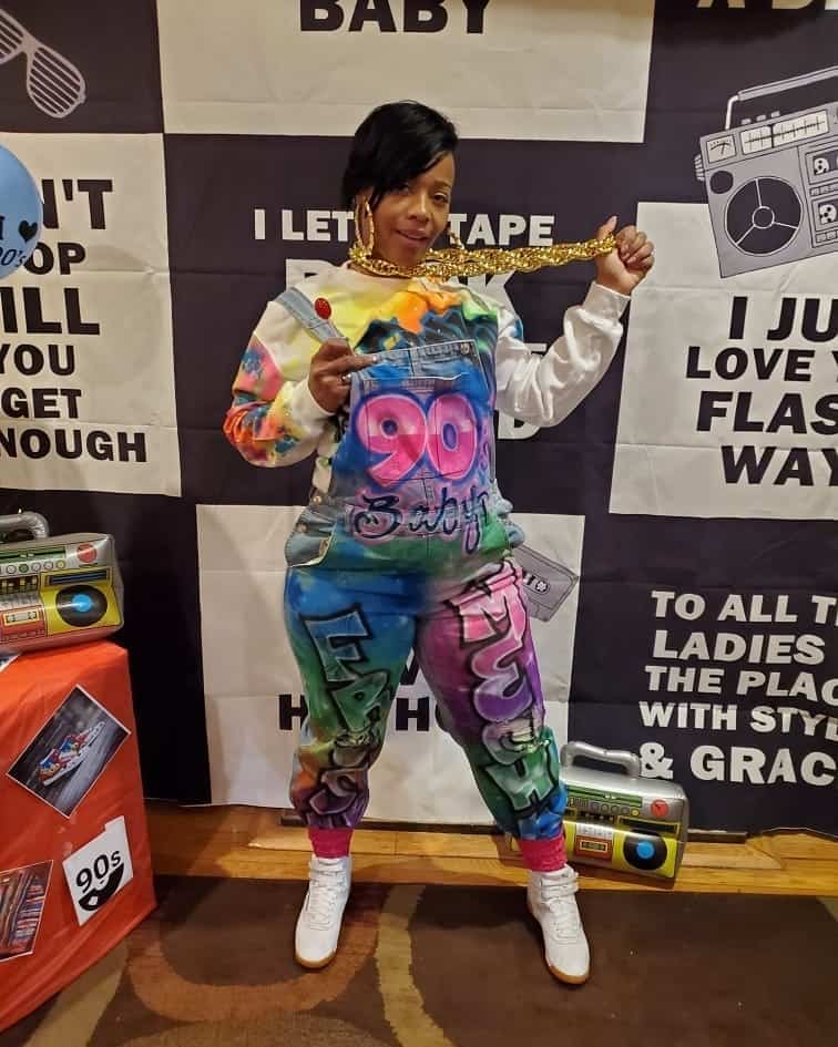 Sucking Lollipop Bamboo Earrings Hip Hop Costume