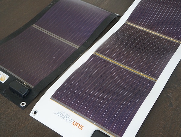 Sunsoaker 5 And 10 Watt Size Comparison