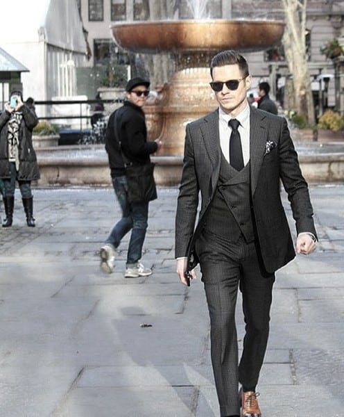 Superb Male Grey Suit Style Design Ideas For Business And Office