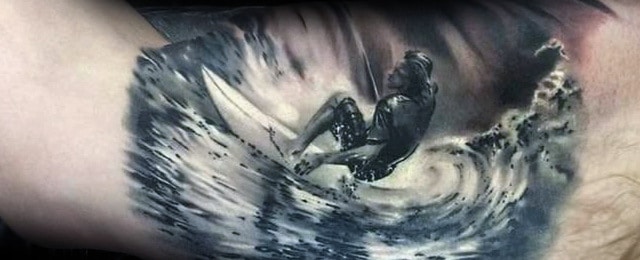 Surf Tattoos For Men