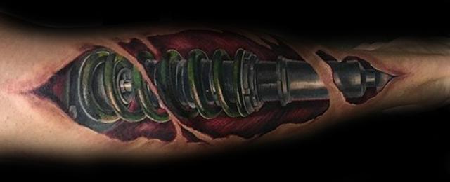 Suspension Tattoo Designs For Men