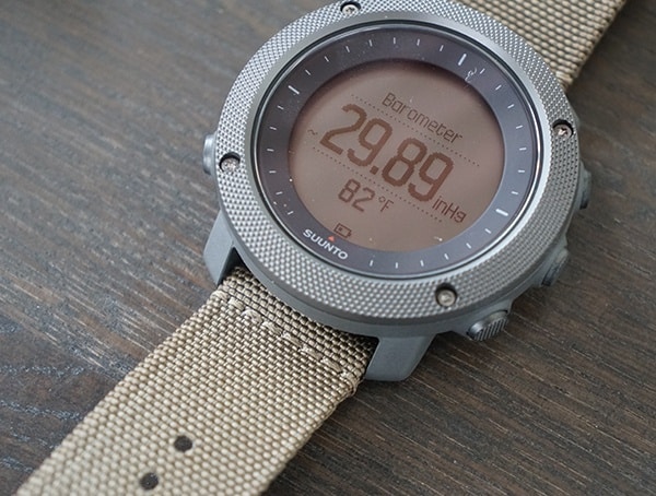Suunto Traverse Alpha Barometer Dial