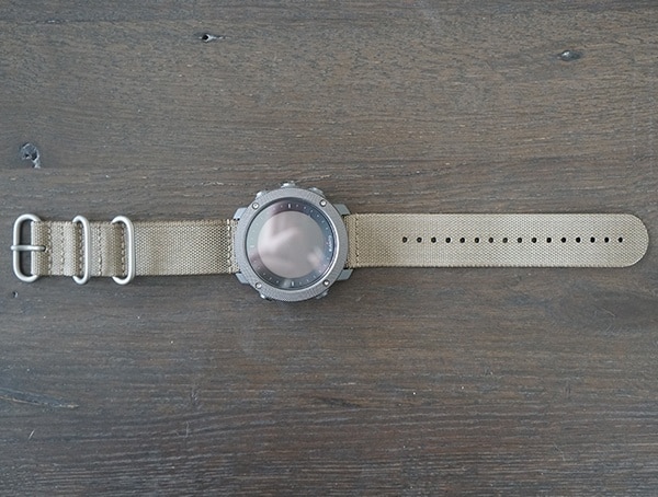 Suunto Traverse Alpha Watch Front With Foliage Strap