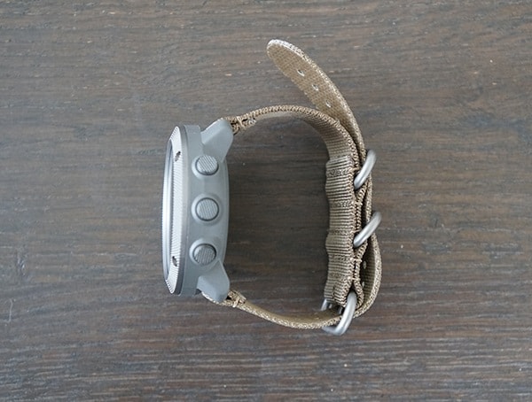 Suunto Traverse Alpha Watch Side Buttons Detail
