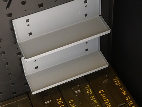 Tactical Gun Cabinet Storage Shelves